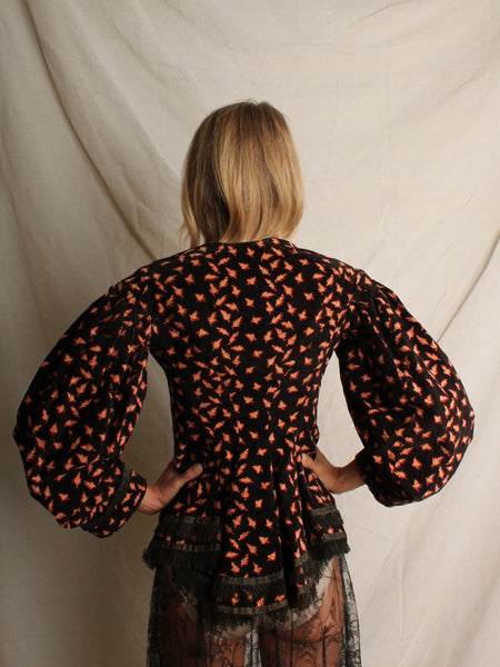 Turn-of-the-Century Velvet Jacket