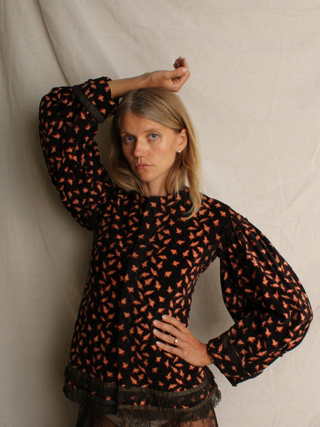 Turn-of-the-Century Velvet Jacket