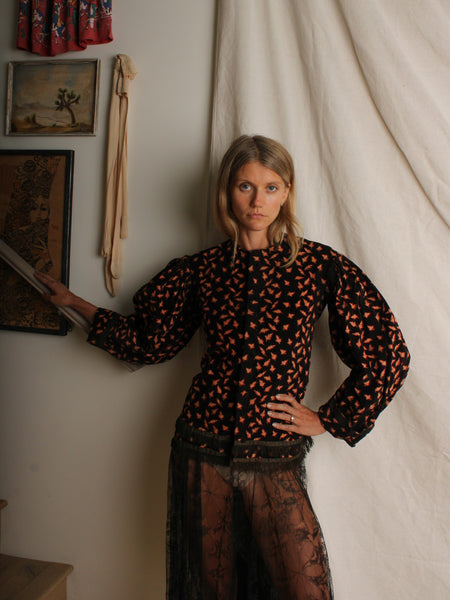 Turn-of-the-Century Velvet Jacket