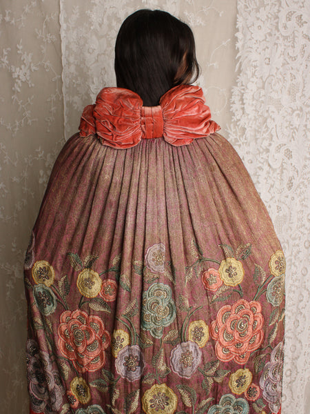 20s Embellished Lamé Cloak