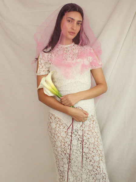 30s Two Piece Lace Ensemble