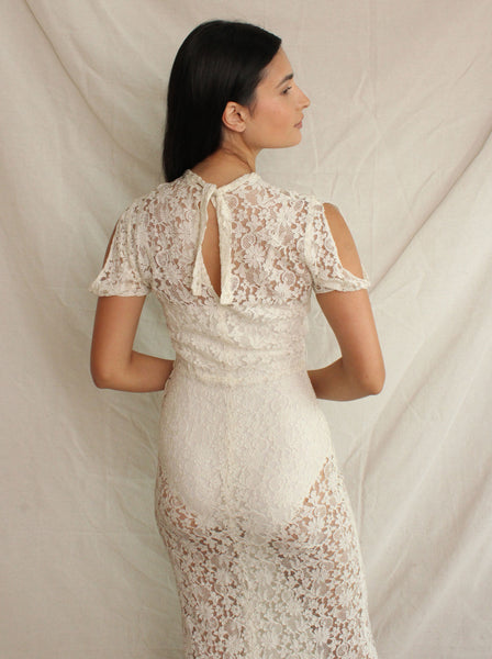30s Two Piece Lace Ensemble