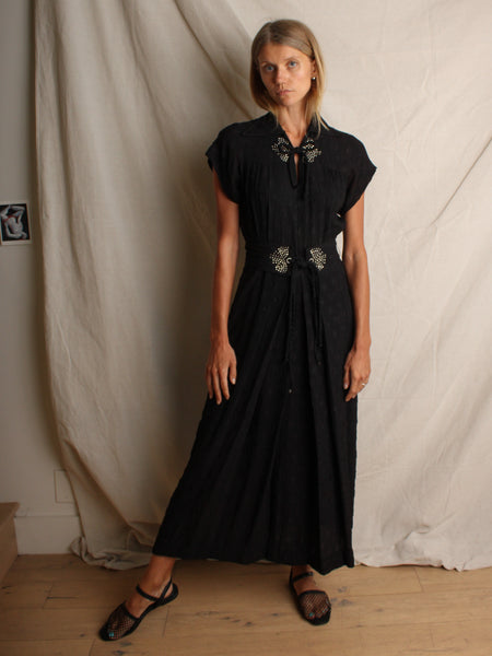 40s FOGA Textured Gown