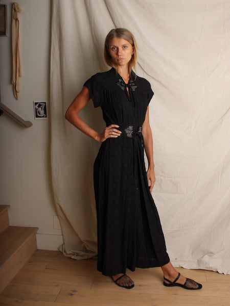 40s FOGA Textured Gown