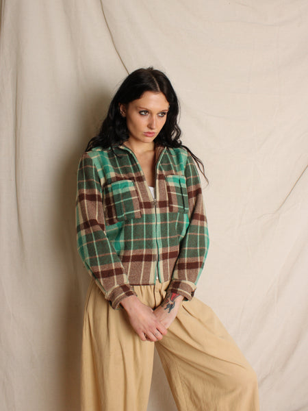40s Plaid Jacket