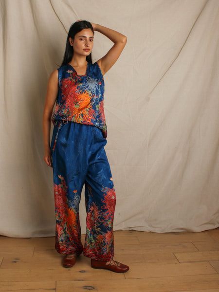 40s Jacquard Lounge Ensemble