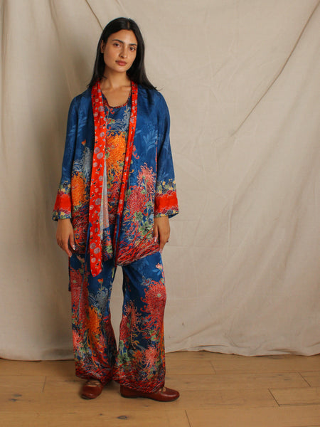 40s Jacquard Lounge Ensemble