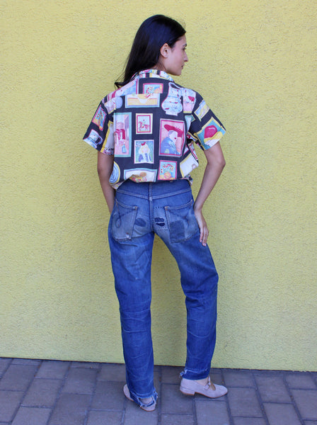 50s Hand Mended Jeans
