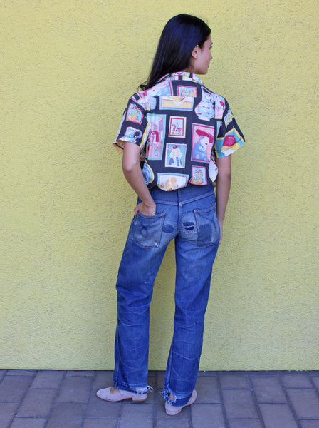 50s Hand Mended Jeans
