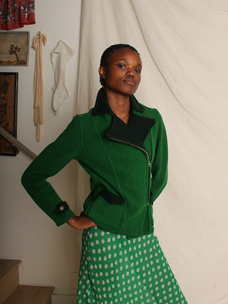 Late 30s Two Tone Ski Jacket