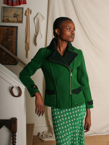 Late 30s Two Tone Ski Jacket
