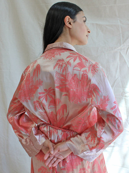 40s Iridescent Robe Jacket