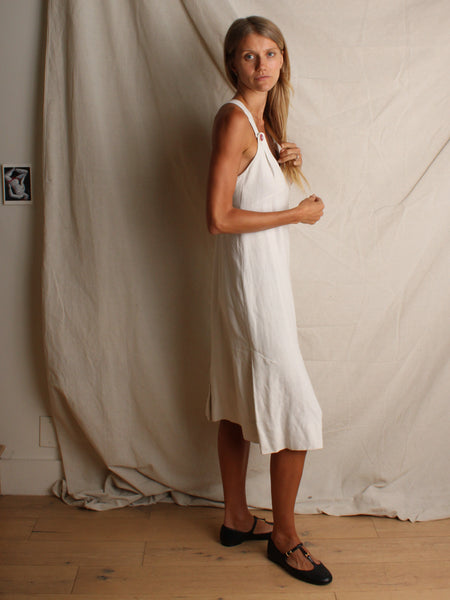 40s Linen Summer Dress