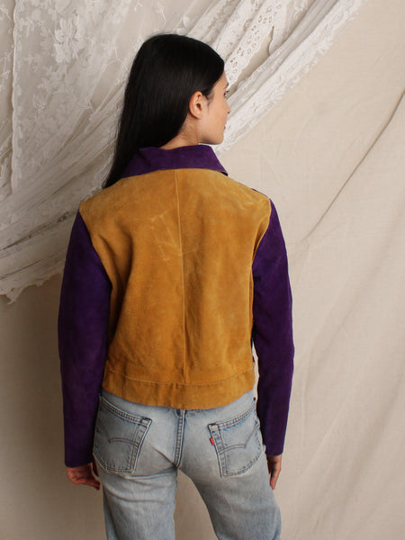 60s Two Tone Suede Jacket