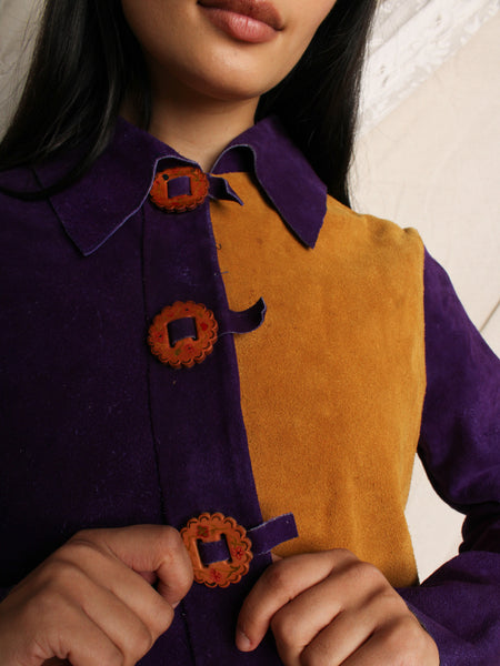 60s Two Tone Suede Jacket