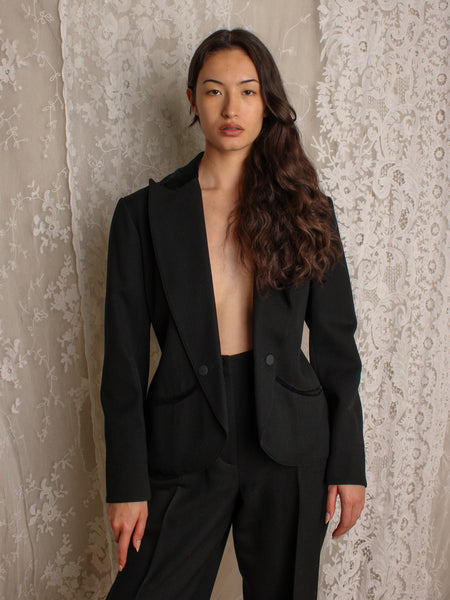 Alaia Tuxedo Jumpsuit
