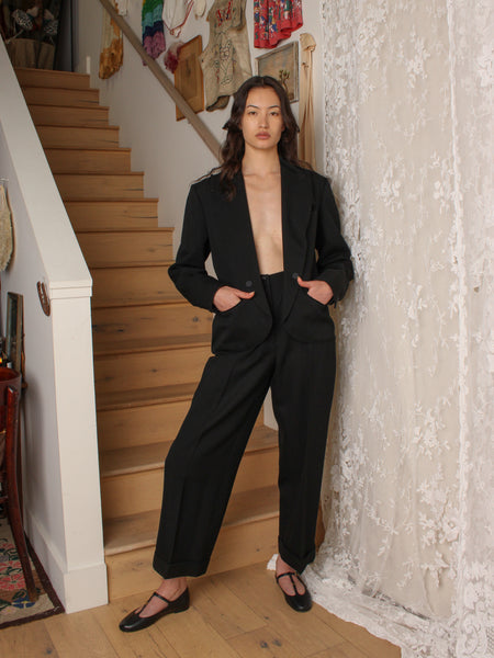 Alaia Tuxedo Jumpsuit