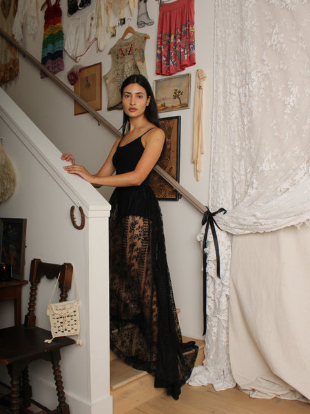 Antique Lace Long Skirt