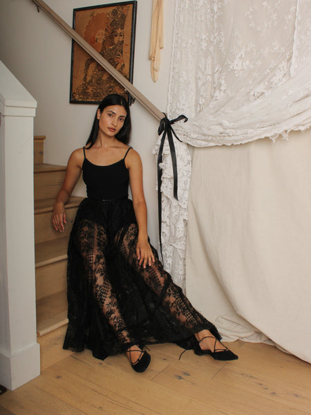 Antique Lace Long Skirt