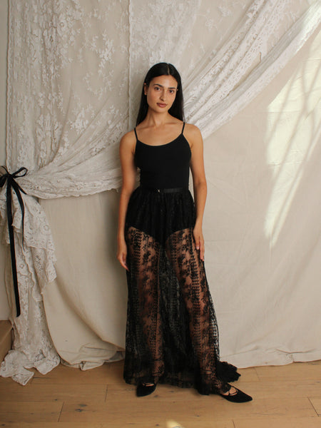 Antique Lace Long Skirt