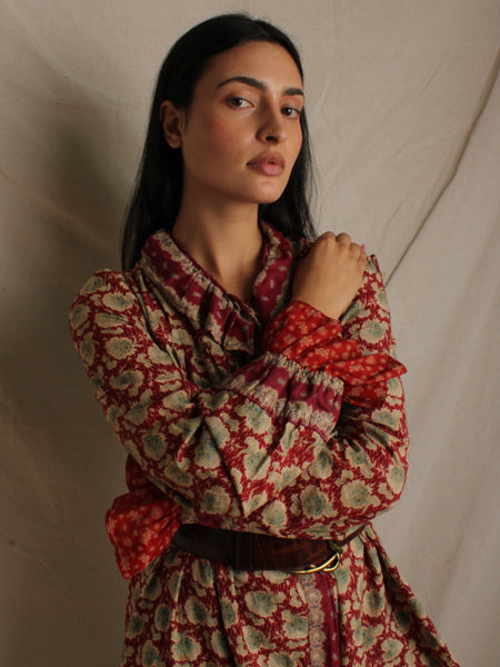 Antique Calico Jumpsuit
