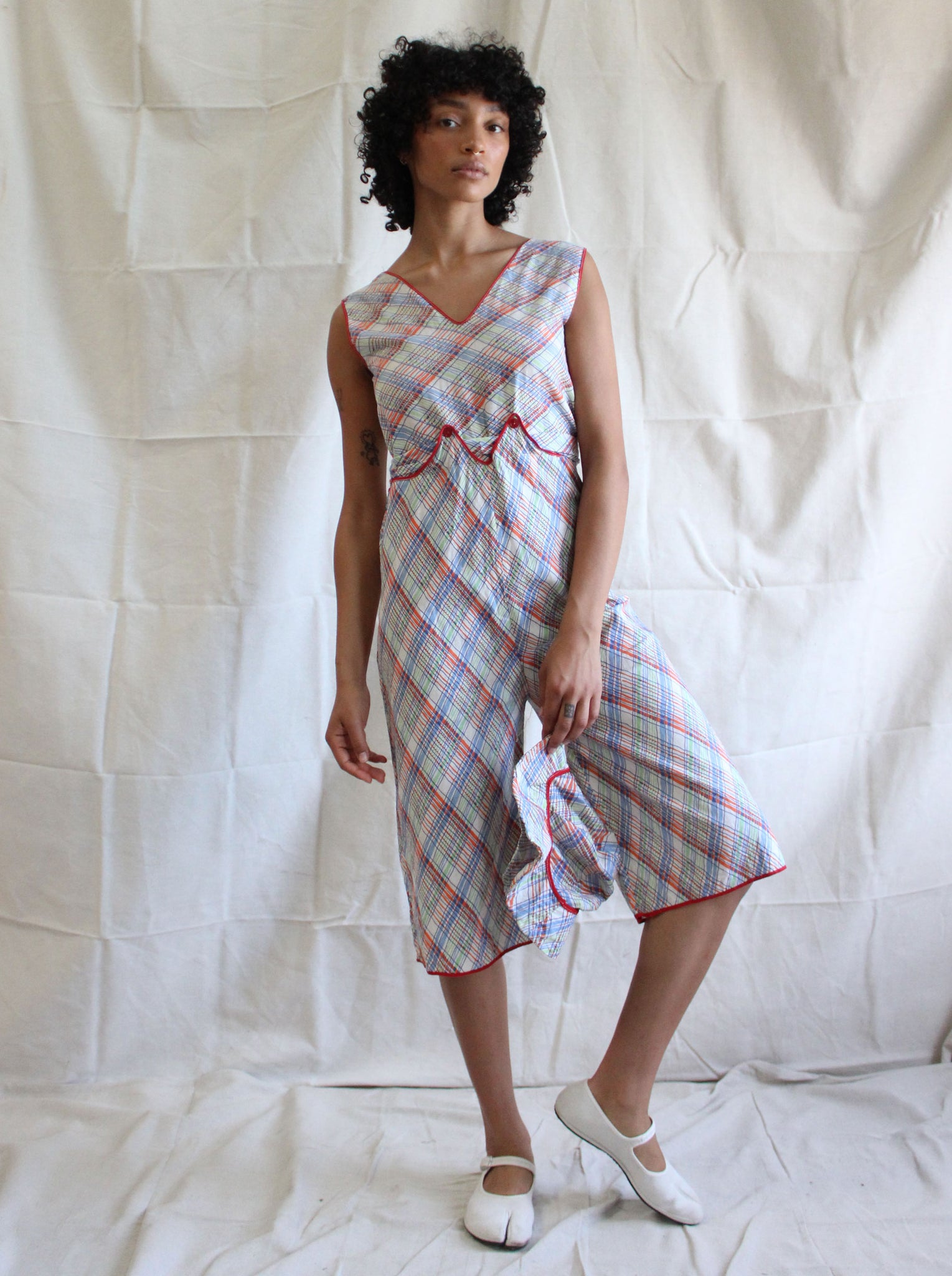 30s Beach Pajamas w/ Hat