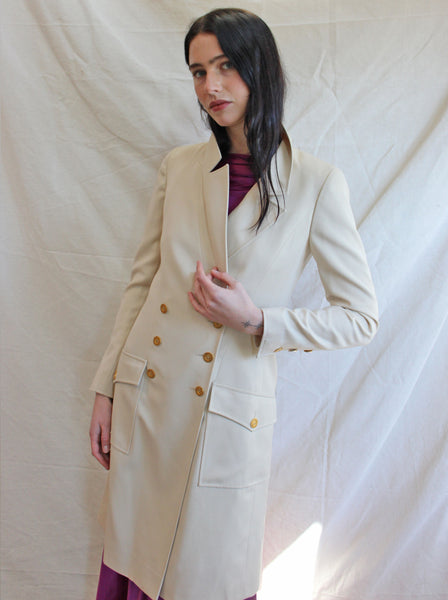 Chanel Spring 97 Cream Coat