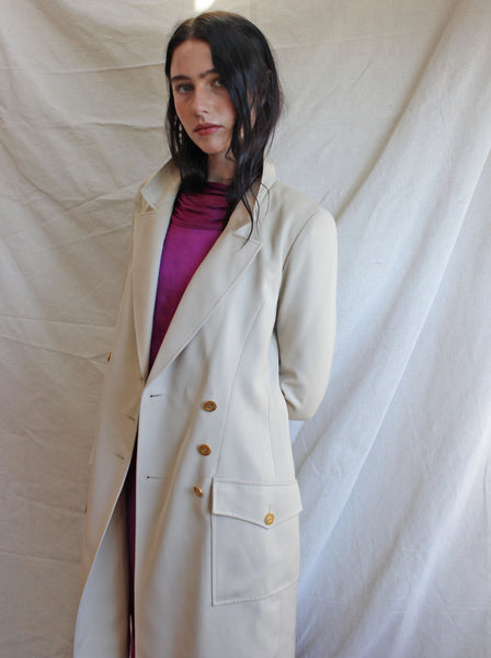 Chanel Spring 97 Cream Coat