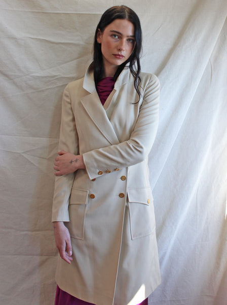 Chanel Spring 97 Cream Coat