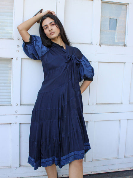 Comme des Garçons Balloon Sleeve Dress
