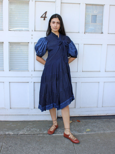 Comme des Garçons Balloon Sleeve Dress