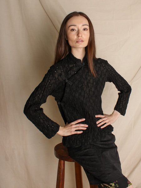 Comme des Garçons Eyelet Top