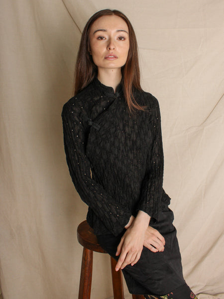 Comme des Garçons Eyelet Top