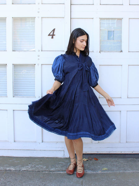 Comme des Garçons Balloon Sleeve Dress