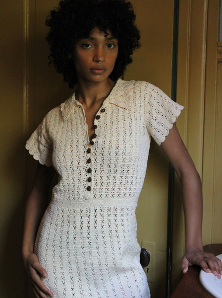 30s Crochet Dress