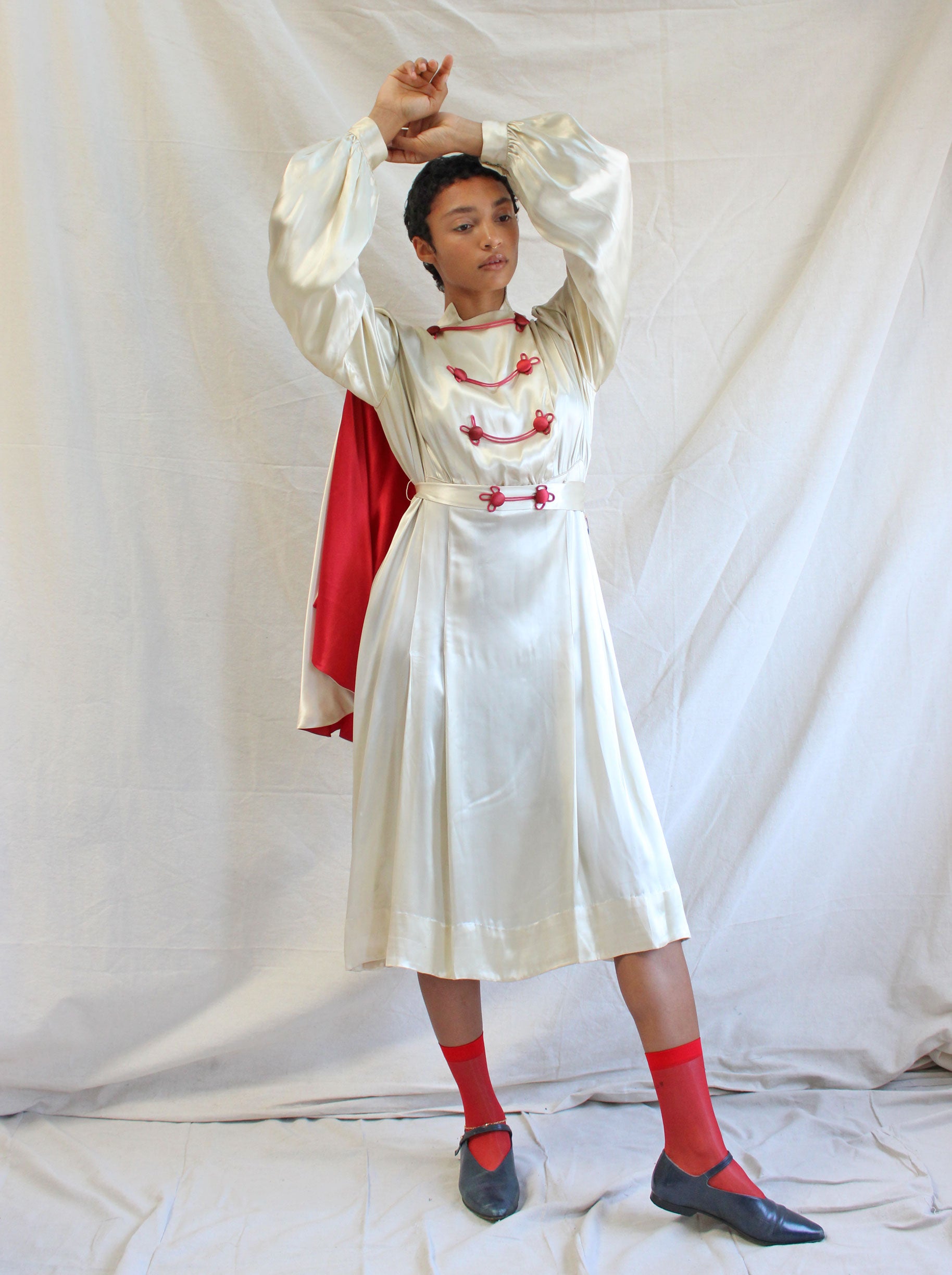 RESERVED 40s Majorette Uniform w/ Cape – Here Studio