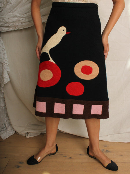 Dirk Van Saene Bird Skirt
