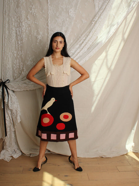 Dirk Van Saene Bird Skirt