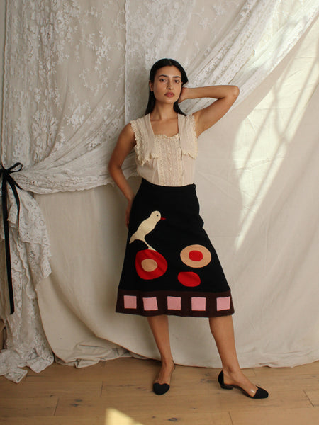 Dirk Van Saene Bird Skirt