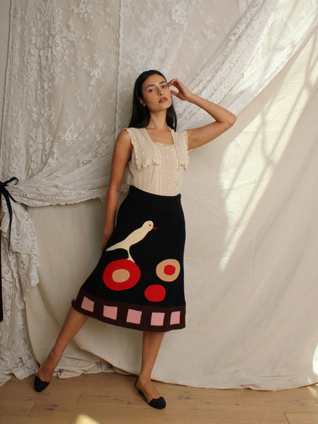 Dirk Van Saene Bird Skirt