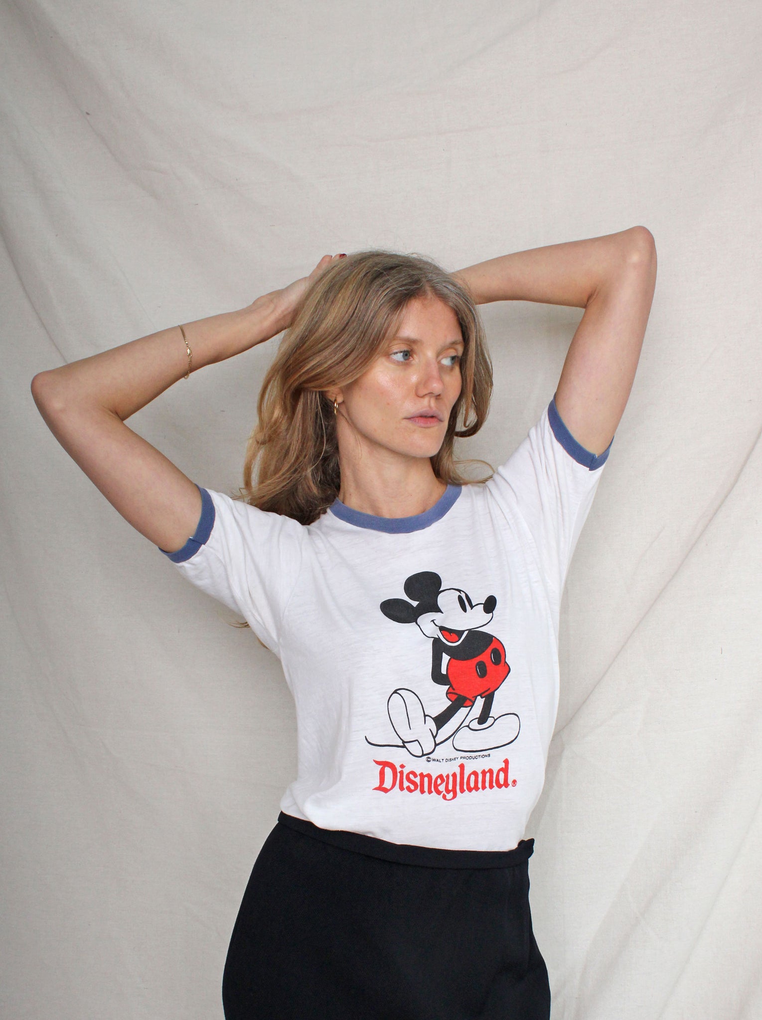 70s Disneyland Ringer Tee – Here Studio