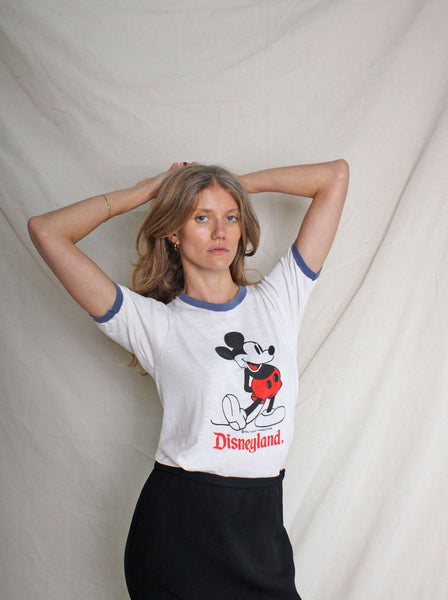 70s Disneyland Ringer Tee