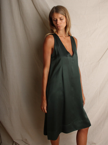 Dries van Noten Deep V Dress