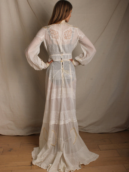 Victorian Two-Piece Pin Tucked Ensemble