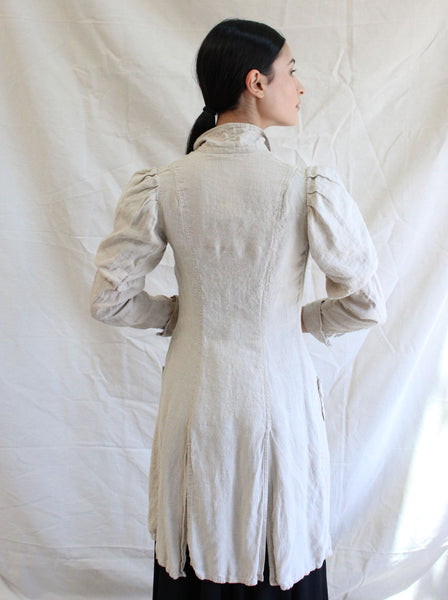 Edwardian Puff Sleeve Car Coat