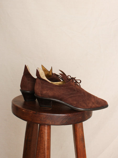 Fendi Suede Booties