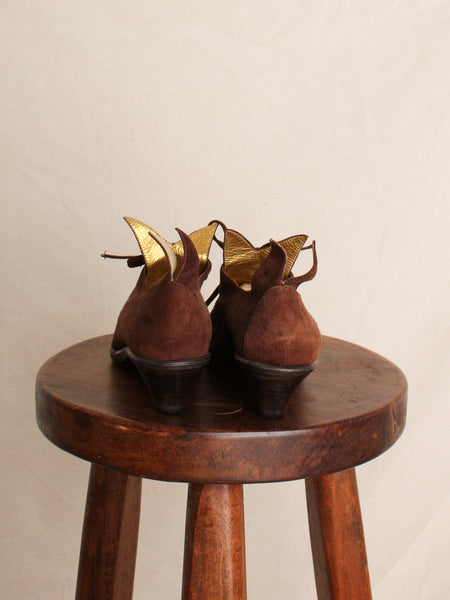 Fendi Suede Booties