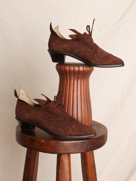 Fendi Suede Booties