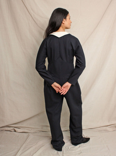 Geoffrey Beene Collared Jumpsuit