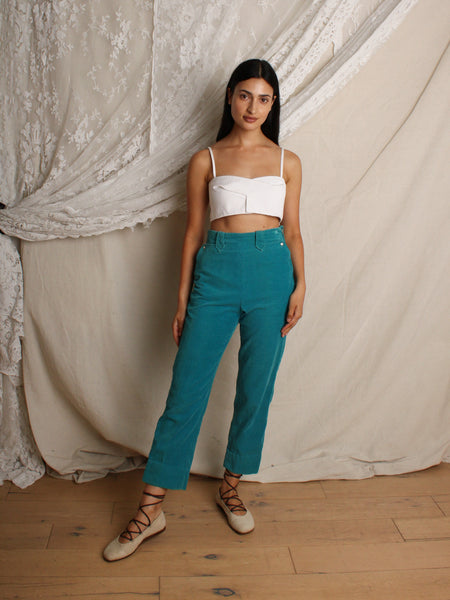 40s/50s H Bar C Corduroy Side Zips